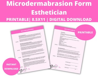Kosmetikerin Microdermabrasion Form : Aesthetician, Esthiology, Master Esthetician