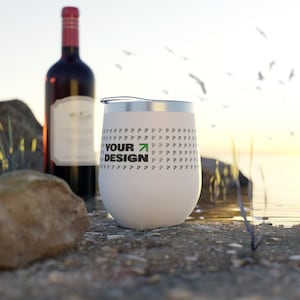 Benutzerdefinierte stilvolle Kupfer Thermobecher, perfekt für Kaffee und Tee, 12 Unzen Reisebecher für Zuhause & Outdoor, beste Geschenkidee für Sie