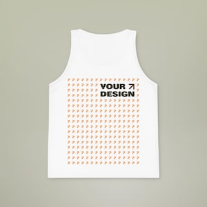 Personalisiertes Tank Top aus Baumwolljersey für Kinder: Sommerbekleidung