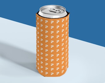Enfriador de latas delgado personalizado: portabebidas de neopreno, recuerdo de fiesta de verano