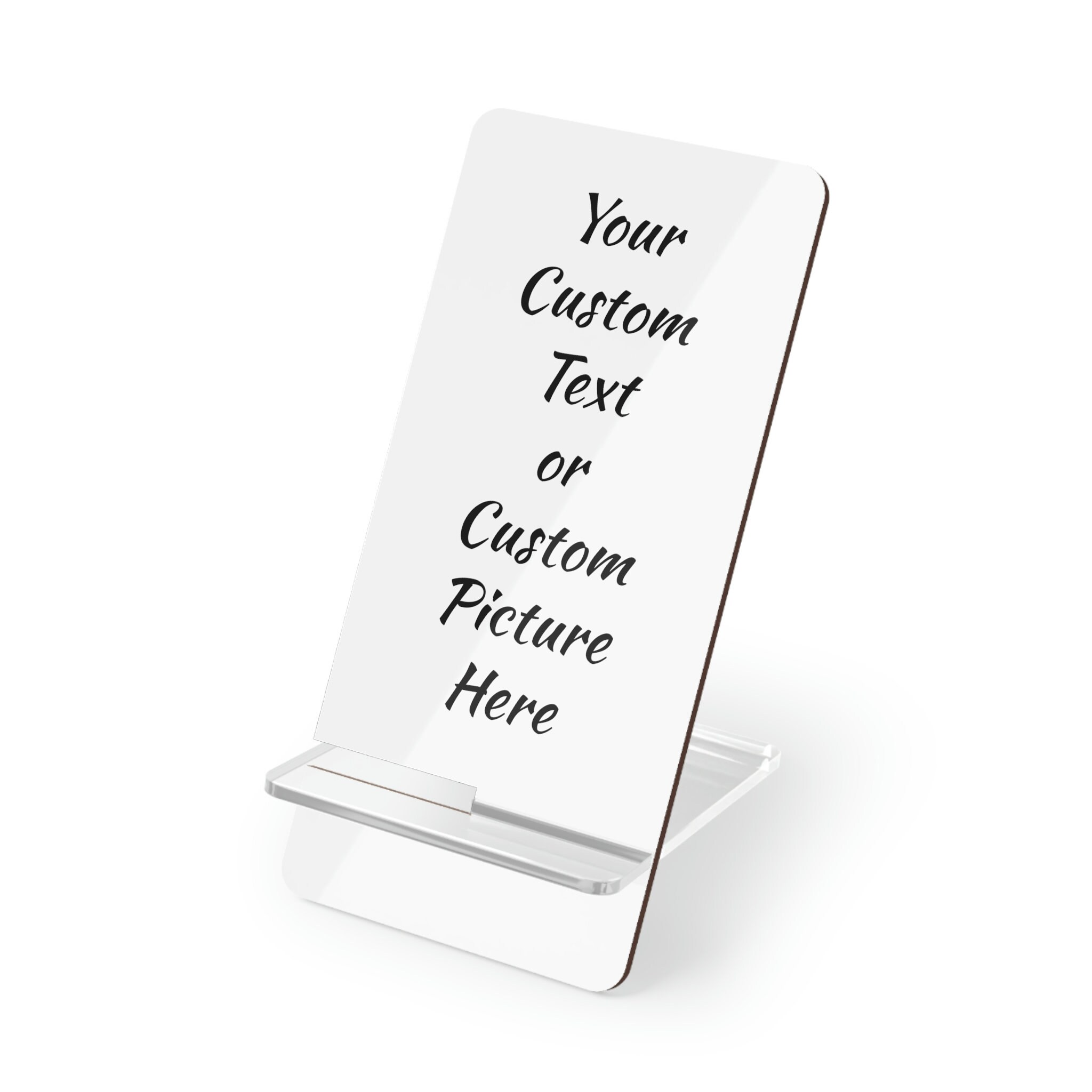 Custom Mobile Display Stand for Smartphones Etsy