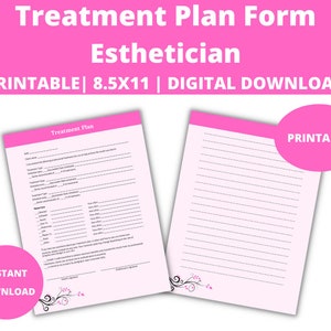 Kosmetikerin Behandlungsplan Form: Kosmetikerin, Esthiologie, Master Esthetician