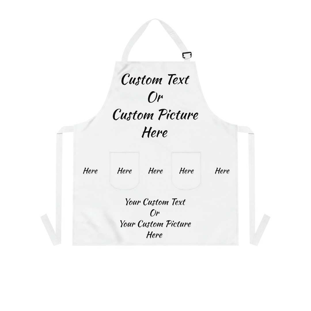 Custom Apron AOP Etsy