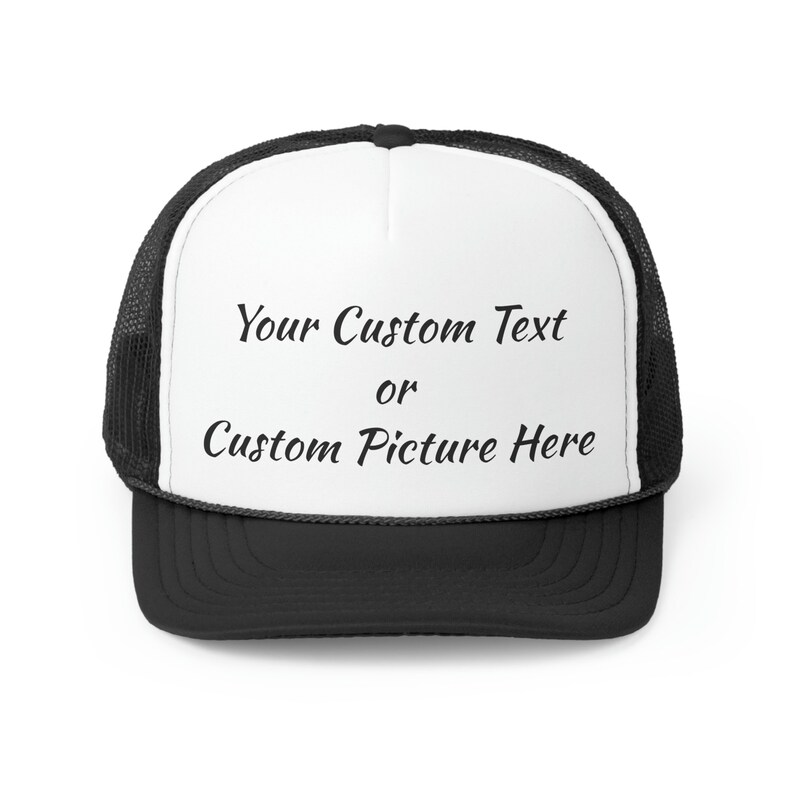 Custom Trucker Caps Etsy