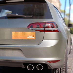 Custom Car Magnet: Personalized Vehicle Decor, Fun Auto Accessory