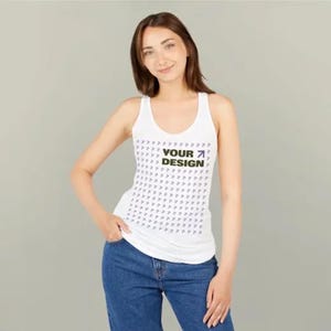 Custom Women&#39;s Racerback Tank: Summer Workout Top