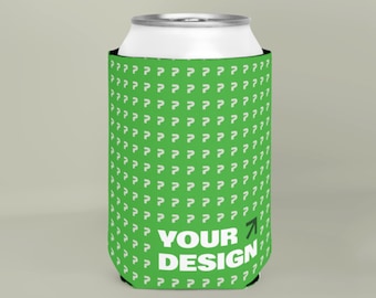 Funda de neopreno personalizada para enfriador de latas: accesorio para bebidas personalizado