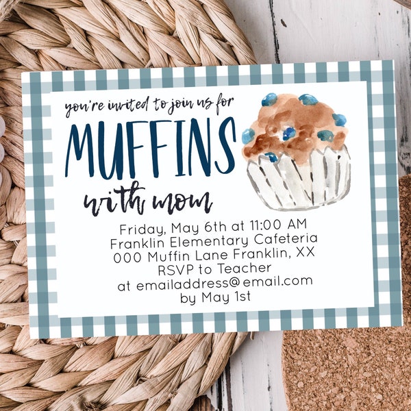 Muffins With Mom - Etsy