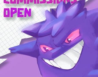 Custom Hand-Drawn Character Commission | Full Body Digital Art (SFW/NSFW)