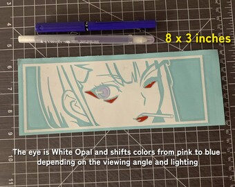 Lucy Anime JDM Car Window Decal Sticker – Vinyl Graphic – Made In Malaysia – 009