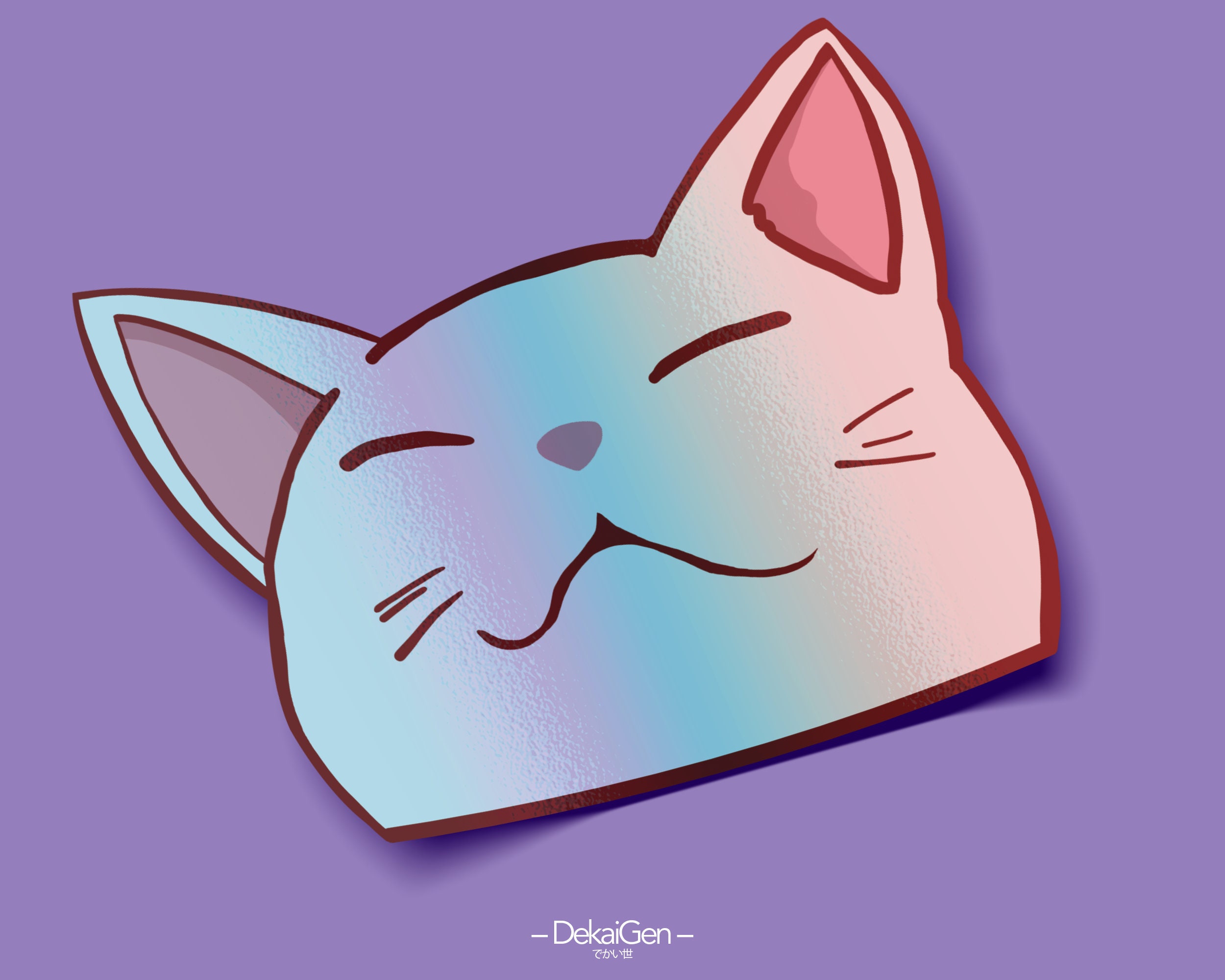 Cute Anime Cats - Etsy