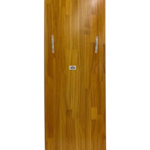 LANDRINA Brown Wood Framed Irregular Rectangle Decorative Full-Length Mirror 18 X 54 image 6
