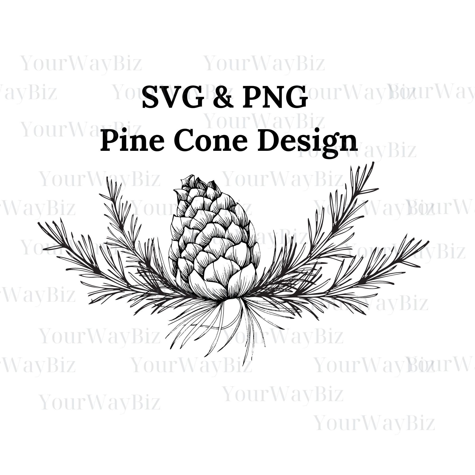 Pine Cone Svg Pine Cone Designs File Pine Bough SVG And Png Pine pine-cone-svg-pine-cone-designs-file-pine-bough-svg-and-png-pine