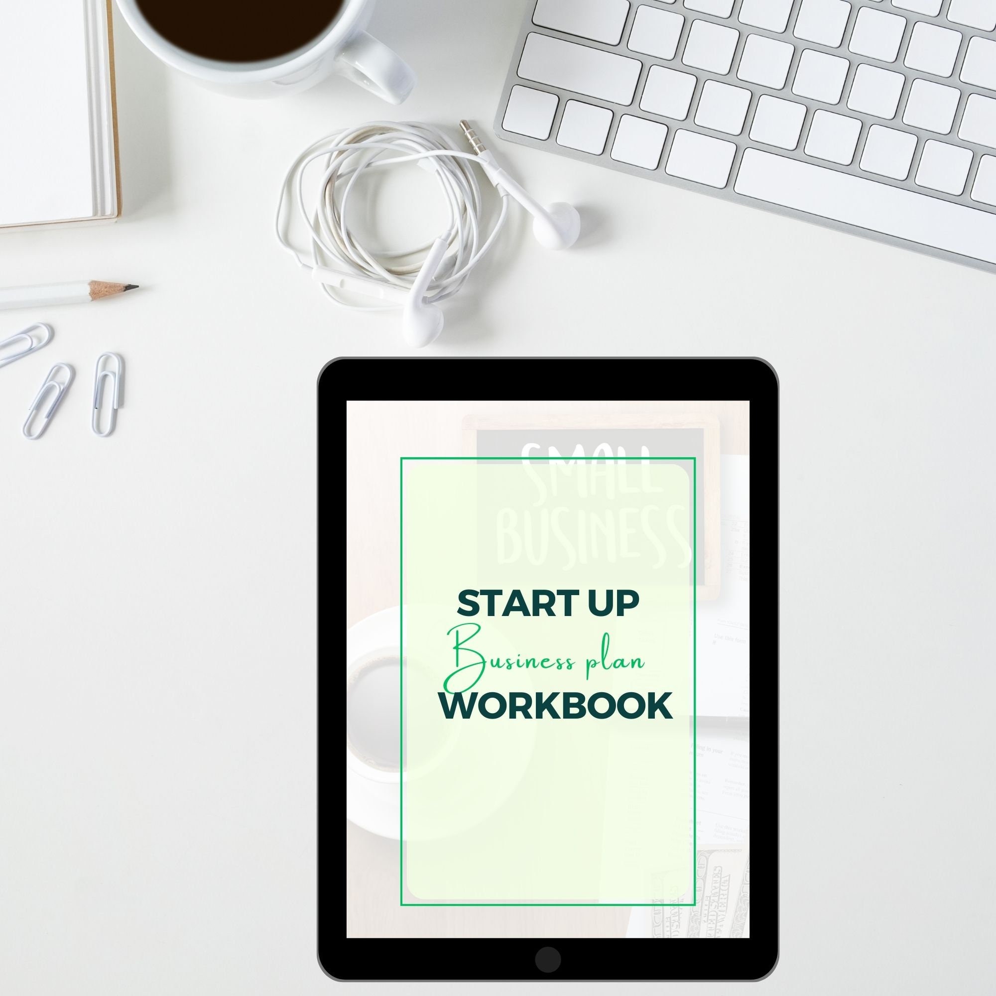 Business Plan Template, Printable Business Planner, Small Business ...
