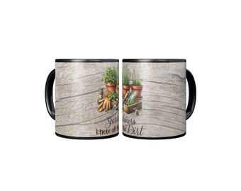 Ceramic mug: Know all the dirt