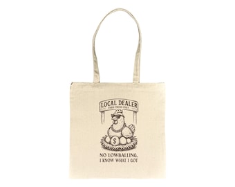 Cotton tote Local Egg Dealer