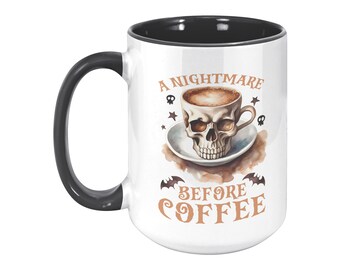 Cauchemar avant tasse à café en céramique café
