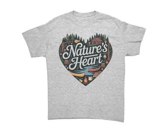 Unisex tee Natures Heart