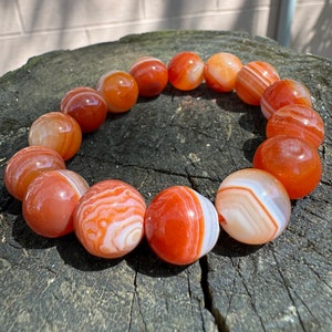 Carnelian Agate Bracelet