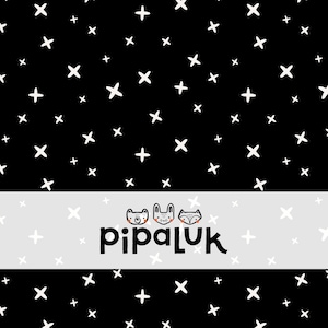 black scattered plus seamless repeat pattern  // for commercial use