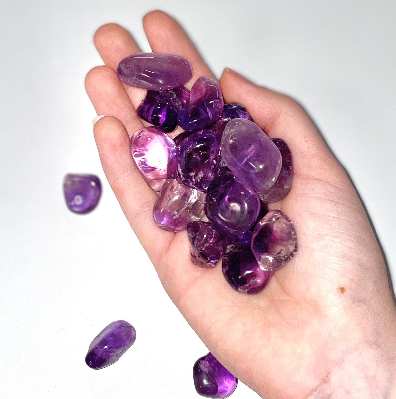 Pierre Roulée Améthyste