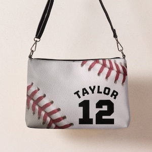 Baseball crossbody purse outlet