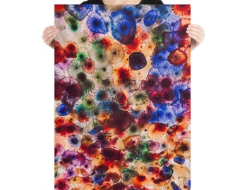Jellyfish Art Print, Abstract Wall Art, Premium Matte Vertical Posters, Home Décor, Office, Dorm, Living Room, 18x24, 24x36