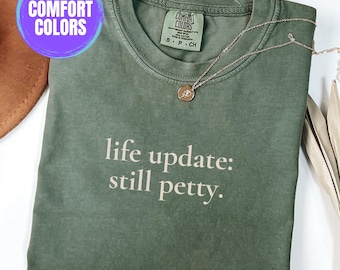 Comfort Colors® Unhinged Shirt,  Y2K T-Shirt, Dark Humor Tee, Weirdcore Shirt, Grunge 2000s Tee, Sarcastic Meme Shirt, Gen Z TShirt