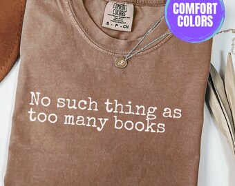 Book Lover Reader Shirt, Booktrovert Shirt, Book Lover Shirt, One more Chapter, Comfort Colors Tee, Library Shirt, Book Club Shirt