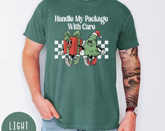 Funny Christmas Shirt for Adults – Naughty Holiday Tee, Inappropriate Xmas Party Shirt