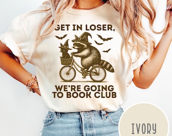 Ghost Reading Shirt, Comfort Colors Halloween Shirt, Bookish Ghost Shirt, Book Lover Shirt, Reading Shirt, Gift for Book Lover, Graphic Tee