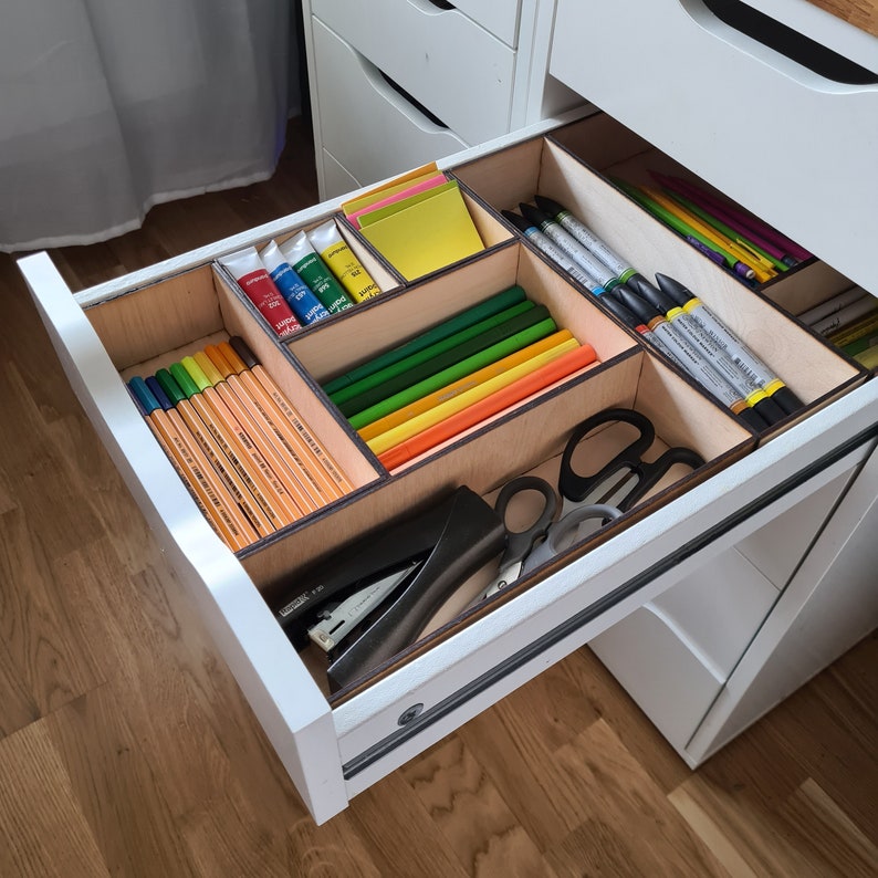 Drawer Inserts for IKEA Alex 29 Different Sizes Small Etsy Canada