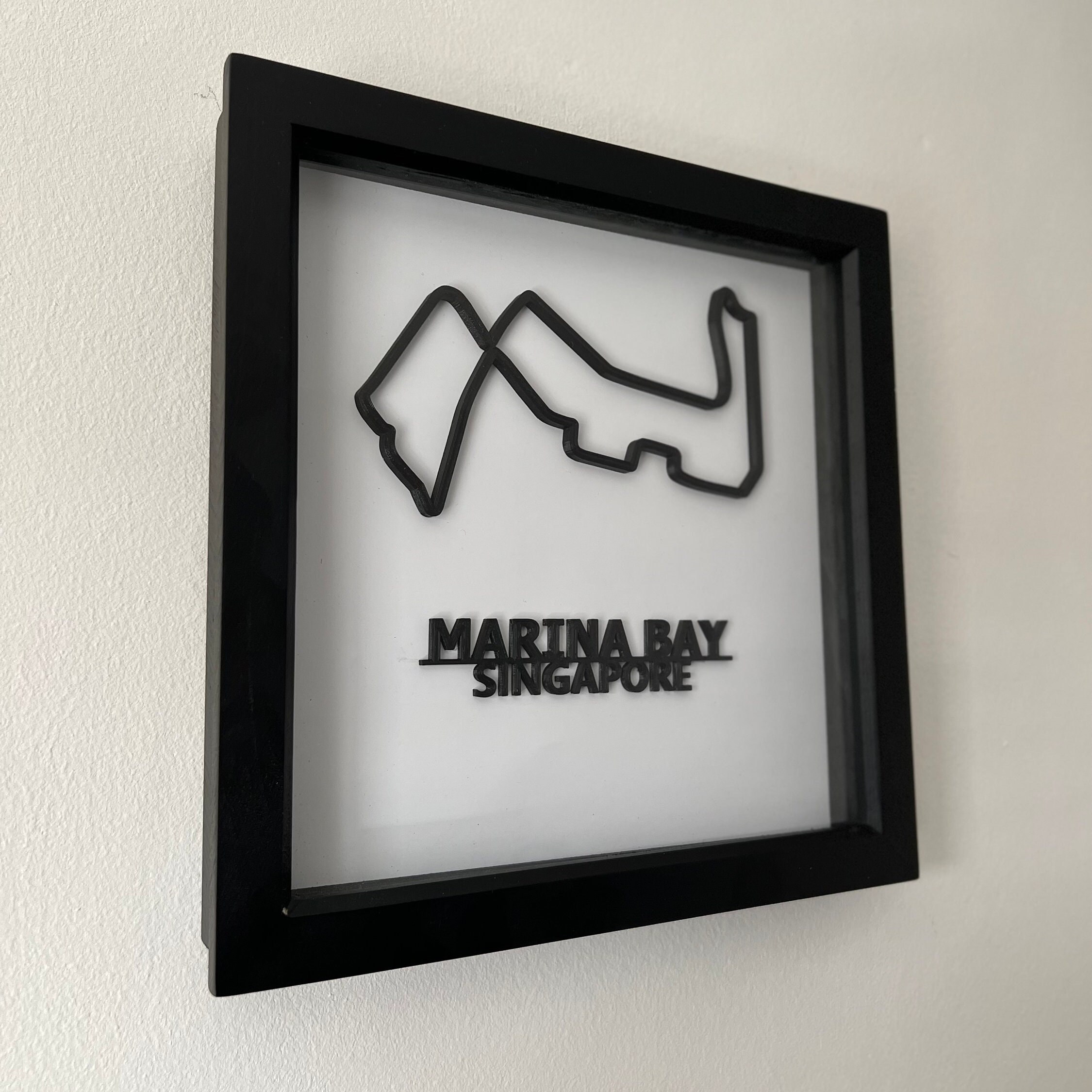 Framed F1 Tracks Wall Art / Race Track Wall Art Etsy UK