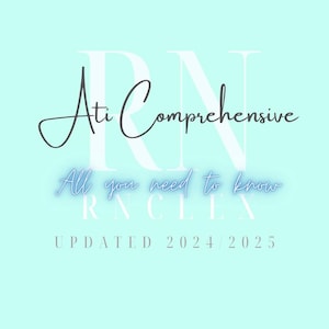 ATI Comprehensive Predictor - Exit Exam Study Notes