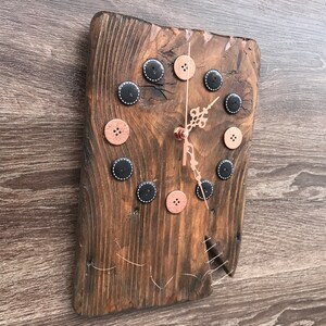 Reloj vintage para regalo, Relojes de pared grandes, Reloj de madera grande, Reloj de pared de granja, Relojes de pared únicos, Regalos de aniversario, Regalo hecho a mano