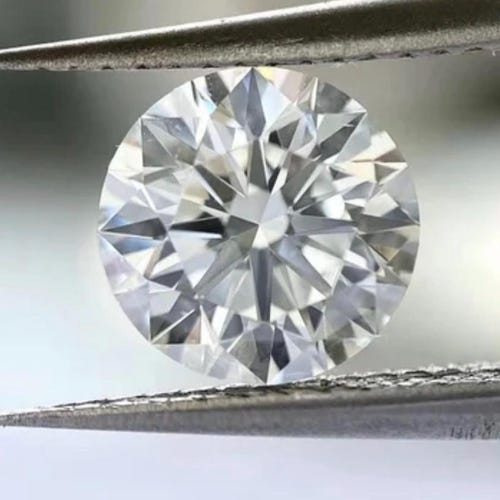 22 Diamants CVD Ronds 2,30 Mm - Couleur D à F, Clarté IF, Certifiés AGL