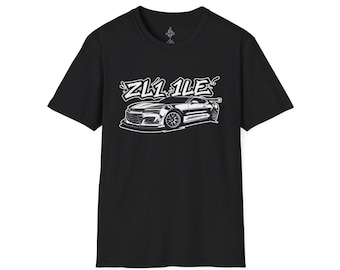 Unisex T Shirt, ZL1, 1LE, Race Car, Guy, Girl, Automotive Enthusiast, Manual, Stick Shift, V8, American Muscle, Chevrolet, Chevy, Camaro