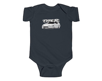 Infant Onesie, Integra Type R T-Shirt, Auto Enthusiasts, JDM, Car Lovers, Racing, Unisex Graphic Tee, Mugen, Honda, DC2, Boy, Girl, Acura