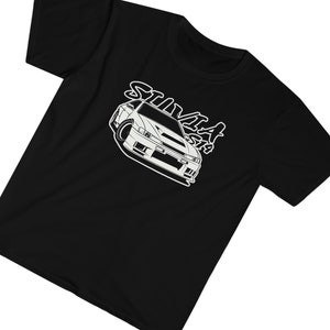 Unisex Softstyle T-Shirt,Nissan,Nismo,JDM,Car Girl,Stick Shift Driver,Automotive, Car Guy,Car Shirt,Gift,Race Car,Silvia,S14,Drifting,240sx