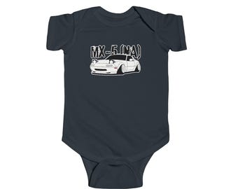 Mazda Miata MX-5 Baby Bodysuit: Car Lover Gift