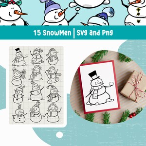 Bonhomme de neige Noël Svg joyeux Noël Clipart hiver bonhomme de neige Svg fichier Png bonhomme de neige visage Svg professeur Clipart