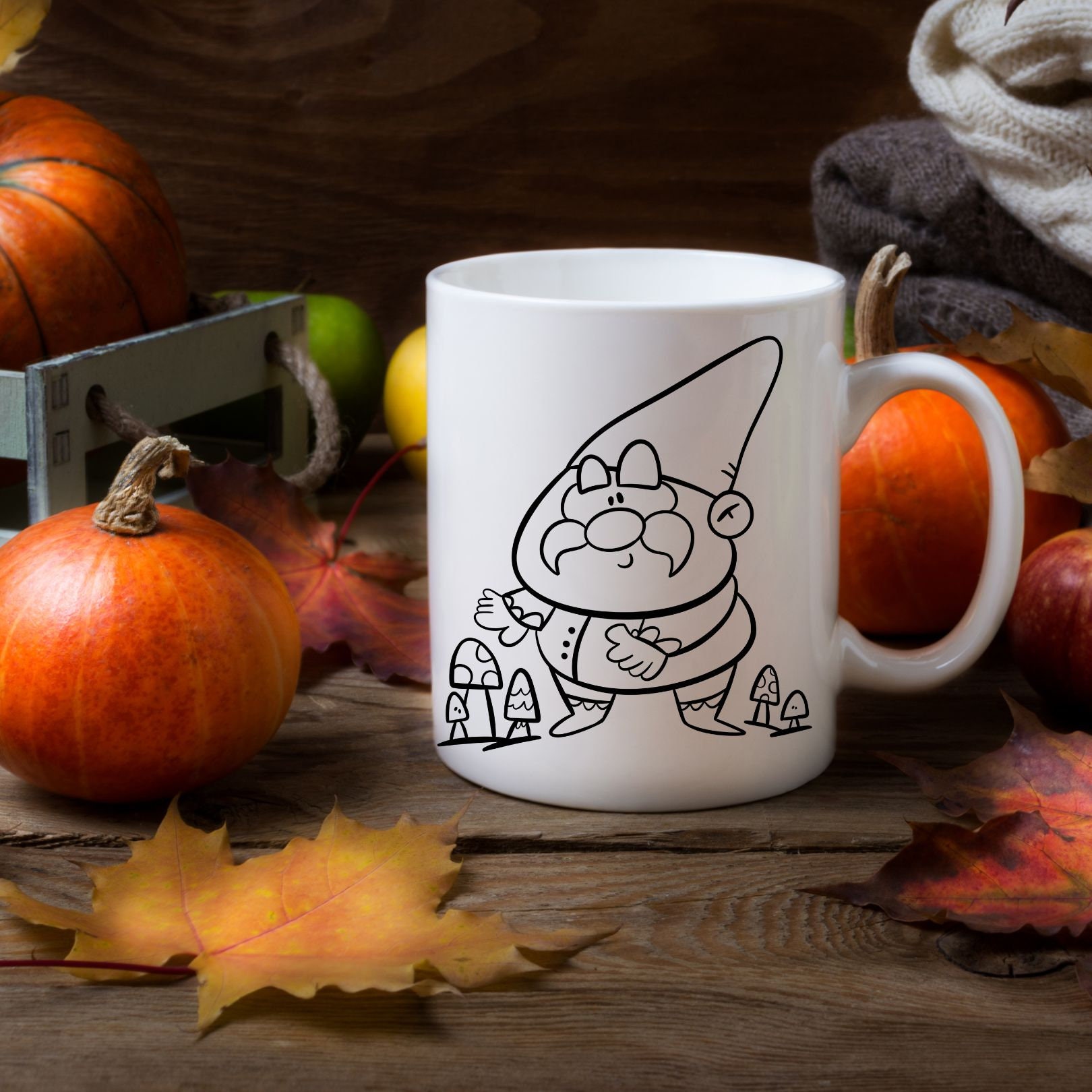Gnome Procreate Brushes Procreate Bundle Fall Gnome Procreate Gnome ...