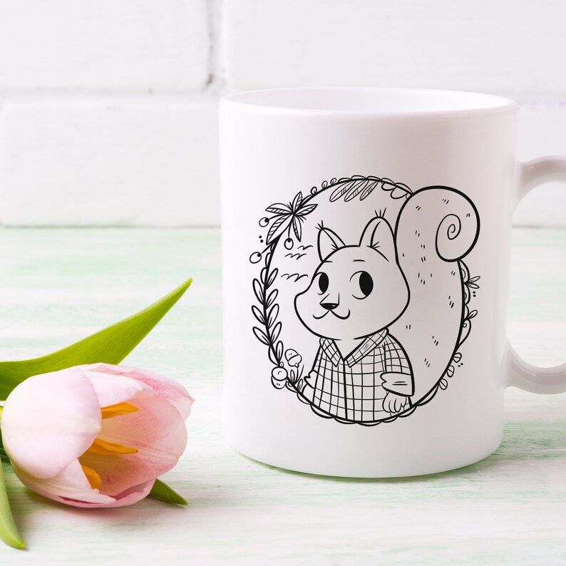 Procreate Brushes Procreate Stamps Animals Woodland Etsy