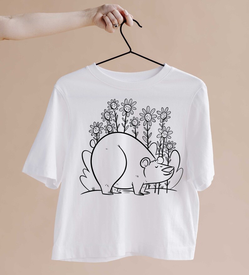 Bear SVG Woodland Animals Svg Bear Png Woodland Nursery | Etsy