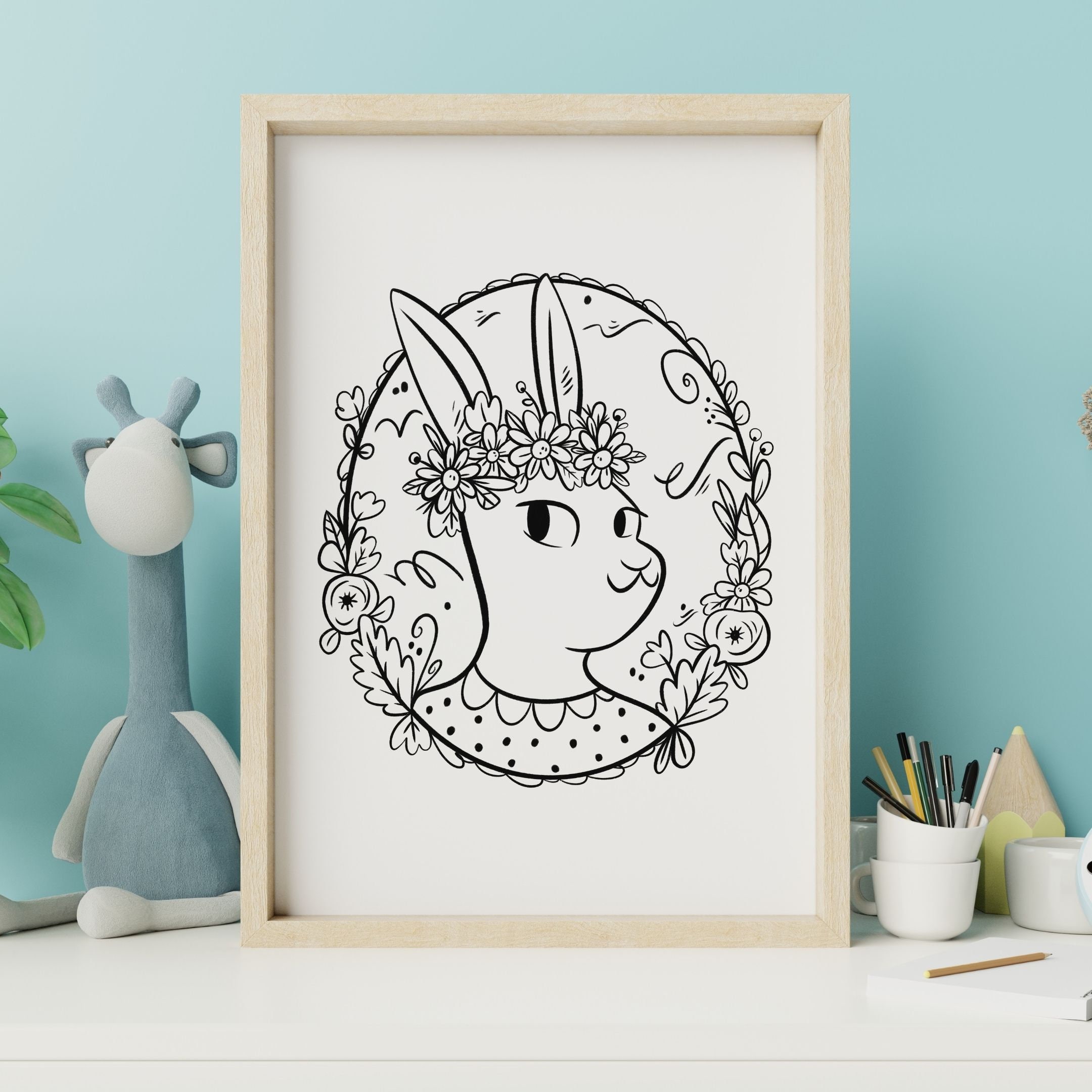 Woodland Animal SVG Animal Png File Woodland Baby Shower Decoration