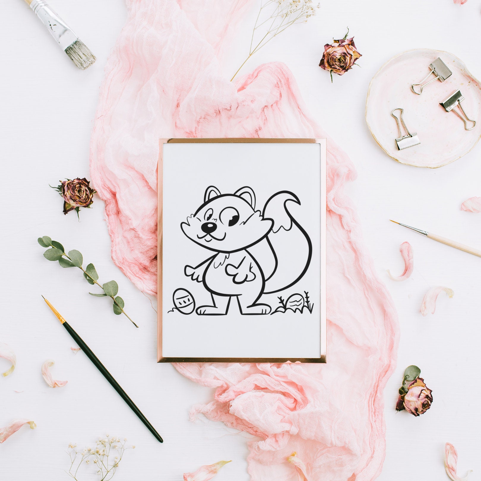 Easter Procreate Stamp Procreate Brushes Procreate Animal Brush for ...
