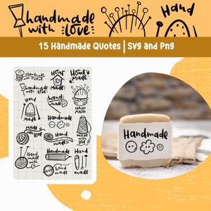 Laser-Schnitt-Datei-Handgemachtes svg-Bundle Handgemacht mit Liebe Scrapbooking-Svg-Schneidedatei für Cricut-Label-Design DIY-Label Kommerzielle Nutzung