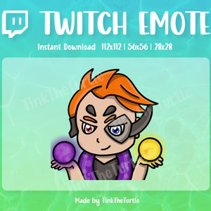 Emote - Moira Overwatch for streamers - Twitch, Discord, YouTube