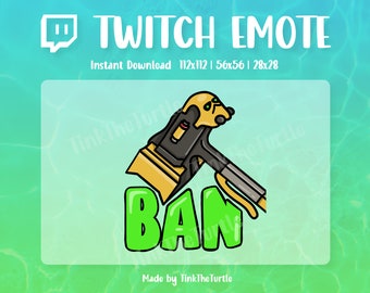 Emote - Apex Legends Caustic Heirloom Ban Hammer for streamers - Twitch, Discord, YouTube