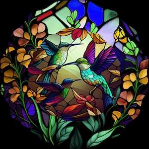 Hummingbird 10&quot; Wind Spinner  and Free Baby spinner included